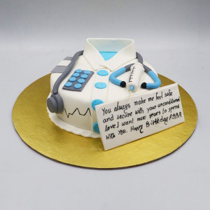 Uniform Cake ( Doctor Theme )